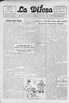 La Difesa [jornal], a. 4, n. 198. São Paulo-SP, 01 jan. 1927.
