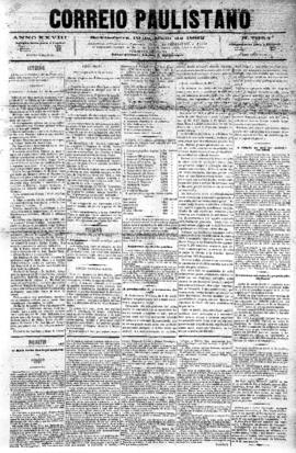 Correio paulistano [jornal], [s/n]. São Paulo-SP, 19 mai. 1882.