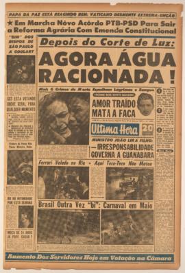 Última Hora [jornal]. Rio de Janeiro-RJ, 27 mai. 1963 [ed. regular].
