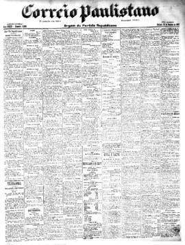 Correio paulistano [jornal], [s/n]. São Paulo-SP, 22 fev. 1902.