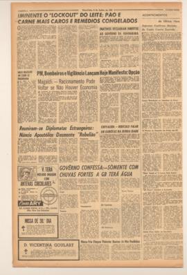 Última Hora [jornal]. Rio de Janeiro-RJ, 06 ago. 1963 [ed. regular].