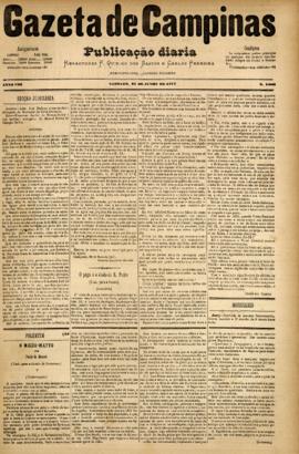 Gazeta de Campinas [jornal], a. 8, n. 1066. Campinas-SP, 23 jun. 1877.