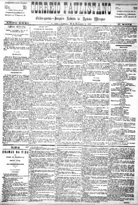 Correio paulistano [jornal], [s/n]. São Paulo-SP, 16 nov. 1884.