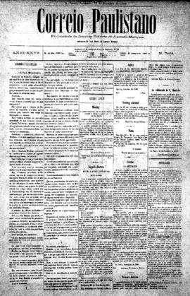 Correio paulistano [jornal], [s/n]. São Paulo-SP, 22 out. 1881.