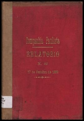 Relatório…, nº 041, 1º sem. 1889. Criador(a): Companhia Paulista de Estradas de Ferro. São Paulo-...