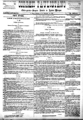 Correio paulistano [jornal], [s/n]. São Paulo-SP, 11 set. 1886.