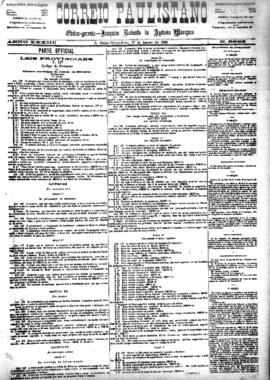 Correio paulistano [jornal], [s/n]. São Paulo-SP, 17 ago. 1886.