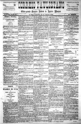 Correio paulistano [jornal], [s/n]. São Paulo-SP, 24 fev. 1885.