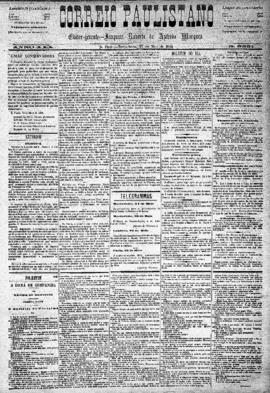 Correio paulistano [jornal], [s/n]. São Paulo-SP, 27 mai. 1884.