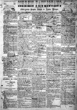 Correio paulistano [jornal], [s/n]. São Paulo-SP, 24 dez. 1884.