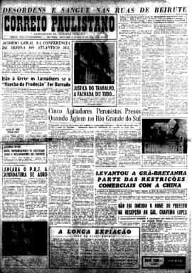 Correio paulistano [jornal], [s/n]. São Paulo-SP, 31 mai. 1957.