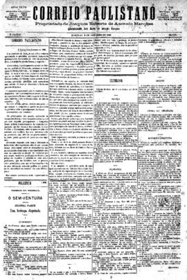 Correio paulistano [jornal], [s/n]. São Paulo-SP, 03 out. 1880.