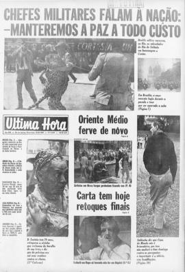 Última Hora [jornal]. Rio de Janeiro-RJ, 26 ago. 1969 [ed. matutina].