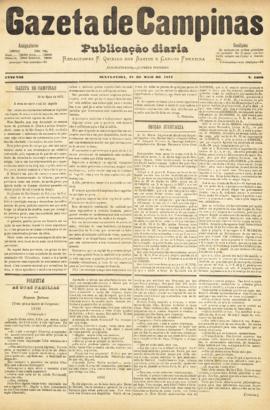 Gazeta de Campinas [jornal], a. 8, n. 1036. Campinas-SP, 18 mai. 1877.