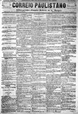 Correio paulistano [jornal], [s/n]. São Paulo-SP, 24 nov. 1883.