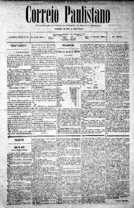 Correio paulistano [jornal], [s/n]. São Paulo-SP, 14 jul. 1881.