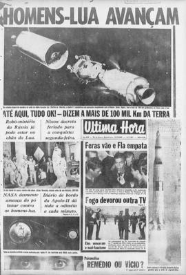 Última Hora [jornal]. Rio de Janeiro-RJ, 17 jul. 1969 [ed. vespertina].