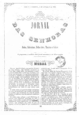 O Jornal das senhoras [jornal], t. 4, [s/n]. Rio de Janeiro-RJ, 04 set. 1853.