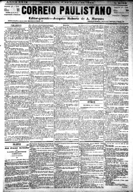 Correio paulistano [jornal], [s/n]. São Paulo-SP, 07 jun. 1883.