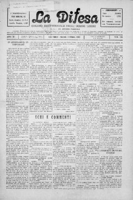 La Difesa [jornal], a. 3, n. 106. São Paulo-SP, 07 out. 1926.