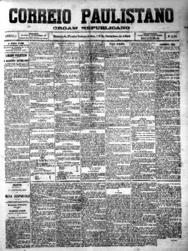 Correio paulistano [jornal], [s/n]. São Paulo-SP, 16 out. 1894.