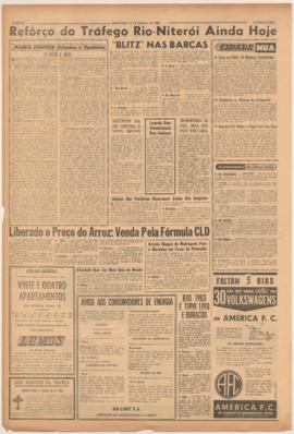 Última Hora [jornal]. Rio de Janeiro-RJ, 04 jan. 1963 [ed. regular].