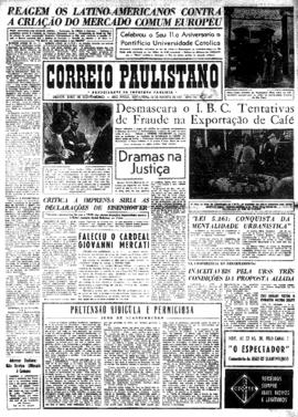 Correio paulistano [jornal], [s/n]. São Paulo-SP, 23 ago. 1957.