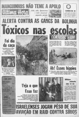 Última Hora [jornal]. Rio de Janeiro-RJ, 12 dez. 1969 [ed. vespertina].