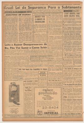 Última Hora [jornal]. Rio de Janeiro-RJ, 14 mai. 1963 [ed. regular].