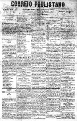 Correio paulistano [jornal], [s/n]. São Paulo-SP, 26 fev. 1882.