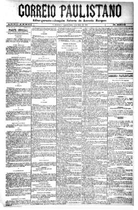 Correio paulistano [jornal], [s/n]. São Paulo-SP, 04 mai. 1887.