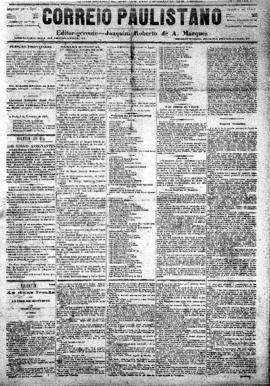 Correio paulistano [jornal], [s/n]. São Paulo-SP, 29 nov. 1883.