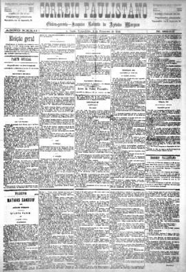 Correio paulistano [jornal], [s/n]. São Paulo-SP, 02 fev. 1886.