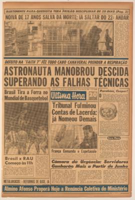 Última Hora [jornal]. Rio de Janeiro-RJ, 17 mai. 1963 [ed. regular].