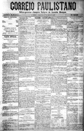 Correio paulistano [jornal], [s/n]. São Paulo-SP, 19 jan. 1887.