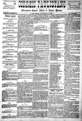 Correio paulistano [jornal], [s/n]. São Paulo-SP, 12 dez. 1885.