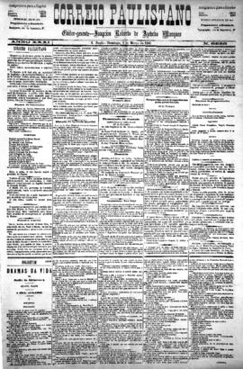 Correio paulistano [jornal], [s/n]. São Paulo-SP, 01 mar. 1885.