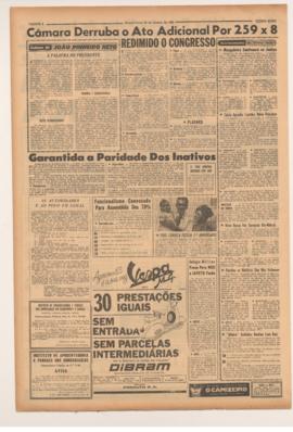 Última Hora [jornal]. Rio de Janeiro-RJ, 23 jan. 1963 [ed. regular].