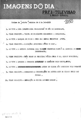 TV Tupi [emissora]. Revista Feminina [programa]. Roteiro [televisivo], 03 set. 1959.
