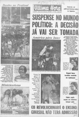 Última Hora [jornal]. Rio de Janeiro-RJ, 25 set. 1969 [ed. vespertina].