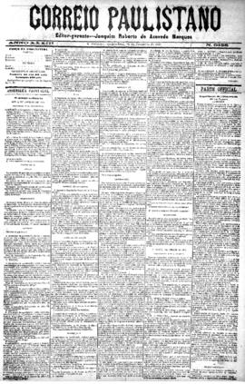 Correio paulistano [jornal], [s/n]. São Paulo-SP, 10 fev. 1887.