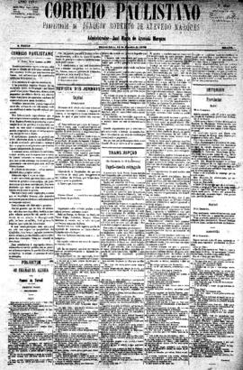 Correio paulistano [jornal], [s/n]. São Paulo-SP, 14 jan. 1880.