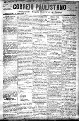 Correio paulistano [jornal], [s/n]. São Paulo-SP, 07 out. 1882.