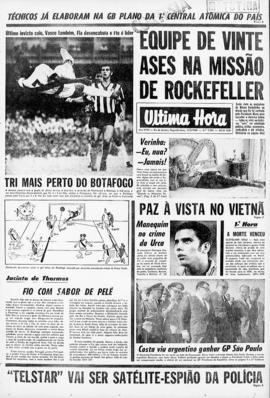 Última Hora [jornal]. Rio de Janeiro-RJ, 05 mai. 1969 [ed. matutina].