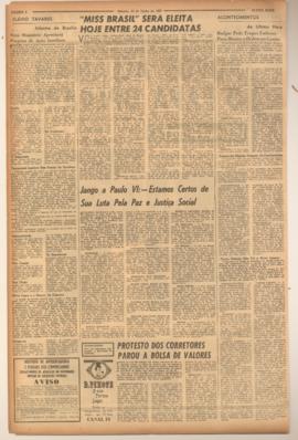 Última Hora [jornal]. Rio de Janeiro-RJ, 22 jun. 1963 [ed. regular].