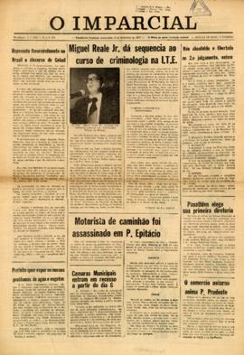 O Imparcial [jornal], [s/n]. Presidente Prudente-SP, 02 dez. 1977.