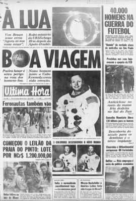 Última Hora [jornal]. Rio de Janeiro-RJ, 16 jul. 1969 [ed. vespertina].