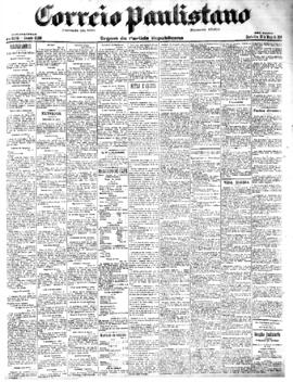 Correio paulistano [jornal], [s/n]. São Paulo-SP, 19 mar. 1902.