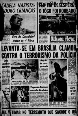 Última Hora [jornal]. Rio de Janeiro-RJ, 02 set. 1968 [ed. matutina].