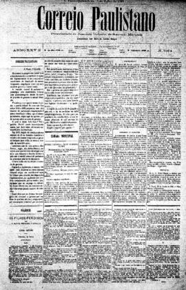 Correio paulistano [jornal], [s/n]. São Paulo-SP, 07 jul. 1881.